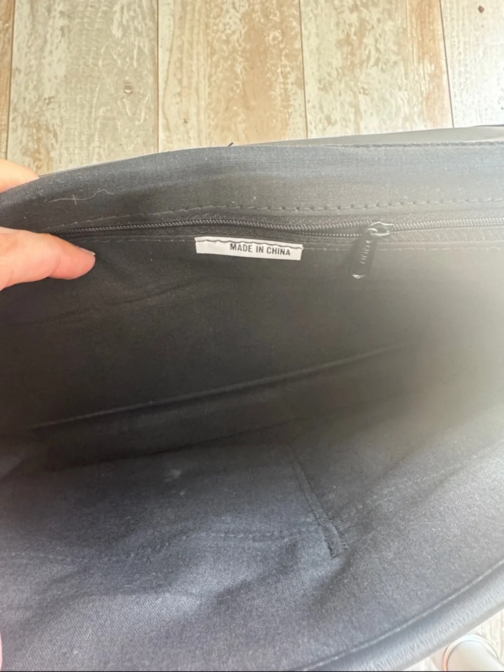 Vintage Black Briefcase Turn Lock